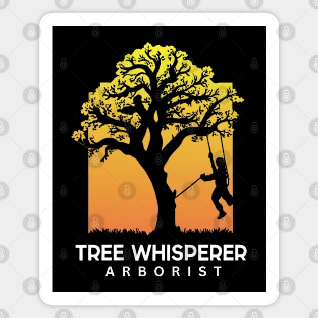 Arborist Sticker by Funny sayings